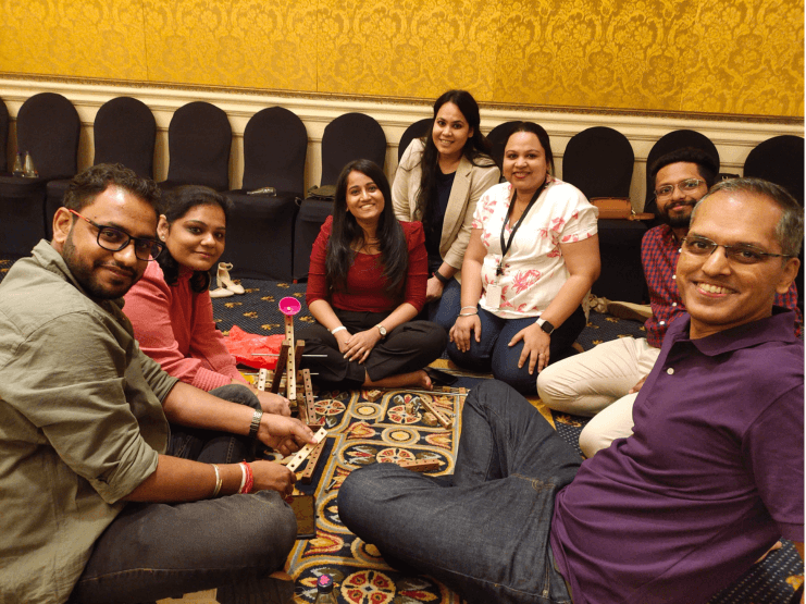 1.2 TB Fun_Gallery Image 2_Accenture_Aug23_Bangalore_Catapult Battles_4 Team