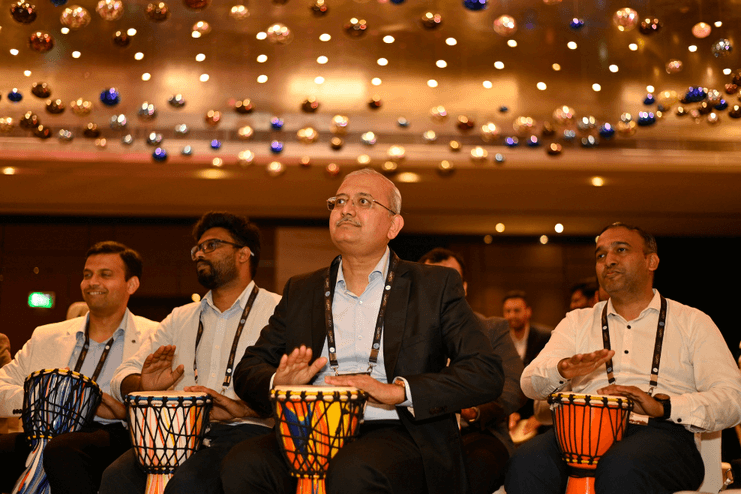 1.2_Glimpse from a few of our Drum Circles in & around BANGALORE_ASICON_Bangalore_Jan25_Drum Circle_88