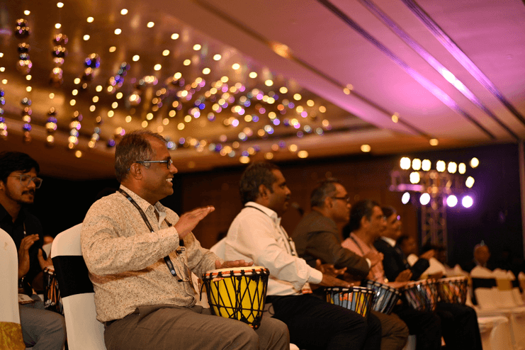 1.2_Glimpse from a few of our Drum Circles in & around CHENNAI_ASICON_Bangalore_Jan25_Drum Circle_31