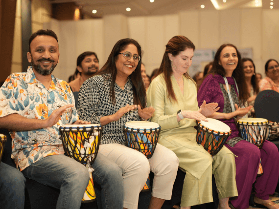 1.2_Glimpse from a few of our Drum Circles in & around DELHI_Hallmark_Dec24_Drum Circle_44