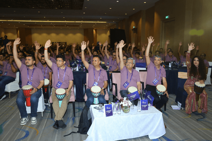 1.3_Glimpse from a few of our Drum Circles in & around HYDERABAD_Crystal Crop_Apr25_Vizag_Drum Circle_4
