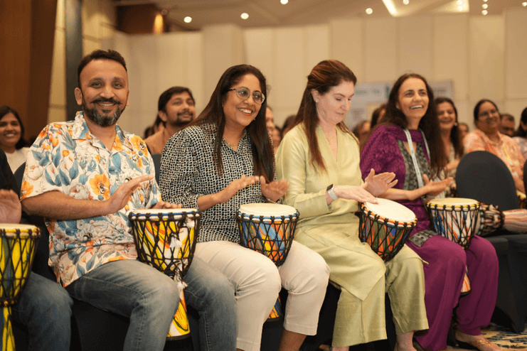 2.3_Glimpse from few of our Drum Circles_Hallmark_Dec24_Drum Circle_44