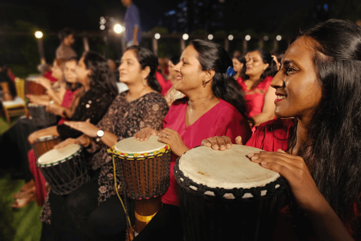 2.3_Memories from a few of our Rewards & Recognition Programs_Ashok Pirmal_Oct22_Drum Circle_40